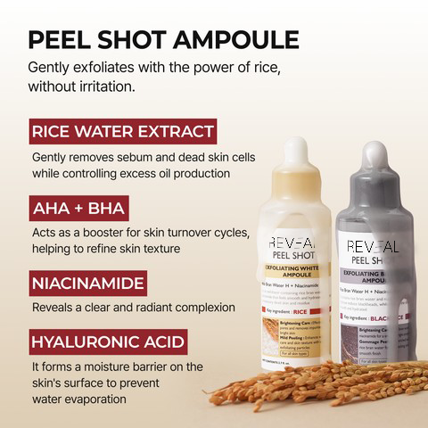 Peel Shot Glow Rice Line